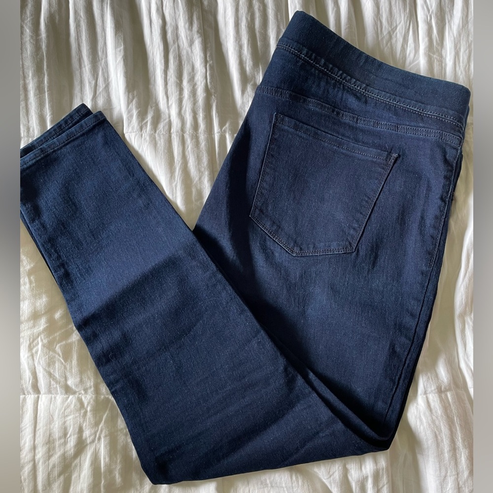 Old Navy Woman’s Super Skinny Mid-Rise Jeans blue 20